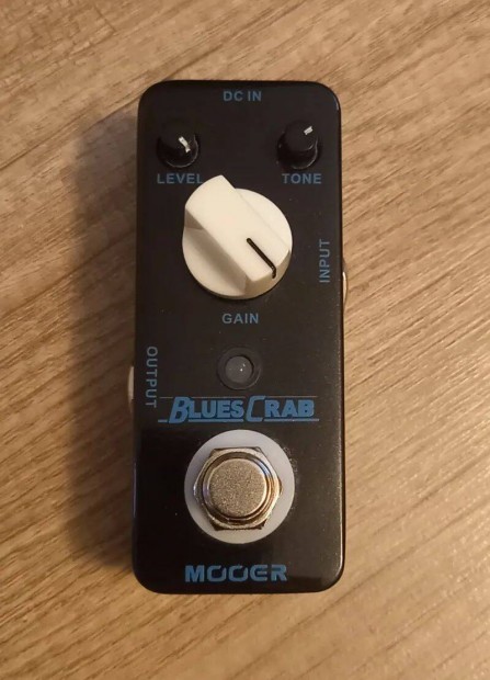 Mooer Blues Crab overdrive gitr pedl