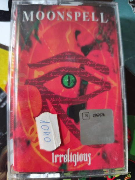 Moonspell Irreligious kazetta 1996