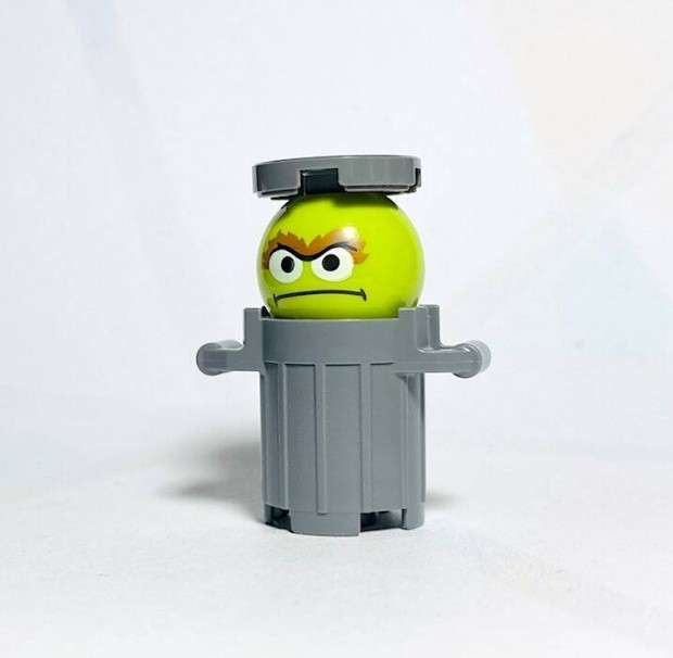 Morcos Oszkr Eredeti LEGO minifigura - Ideas 21324 123 Sesame - j