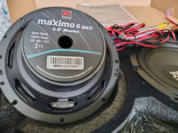 Morel Maximo 6 Mkii. hangsugrz szett 