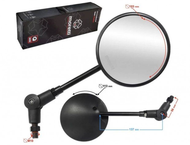 Moretti - jobb-jobb menetes kerek t�k�r Elad�