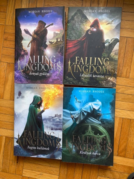 Morgan Rhodes Falling Kingdoms knyvek