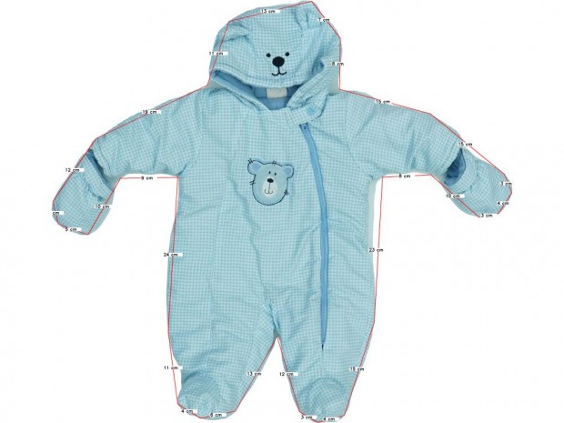 Morris Mouse Használt (használtabb) Fiú Baby overál (Méret: 62)