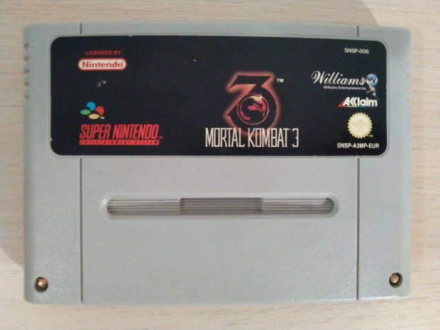 Mortal Kombat 3 Super Nintendo / SNES kazetta