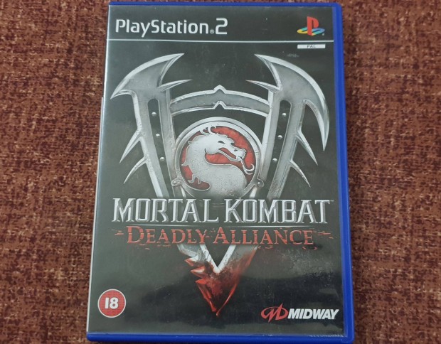 Mortal Kombat Deadly Alliance Playstation 2 eredeti lemez ( 12000 Ft )
