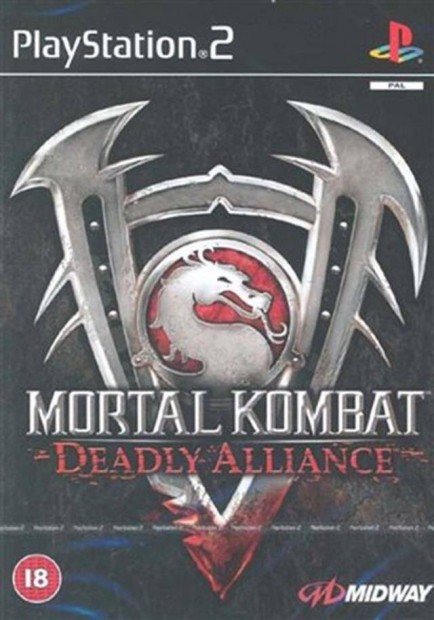 Mortal Kombat Deadly Alliance eredeti Playstation 2 jtk