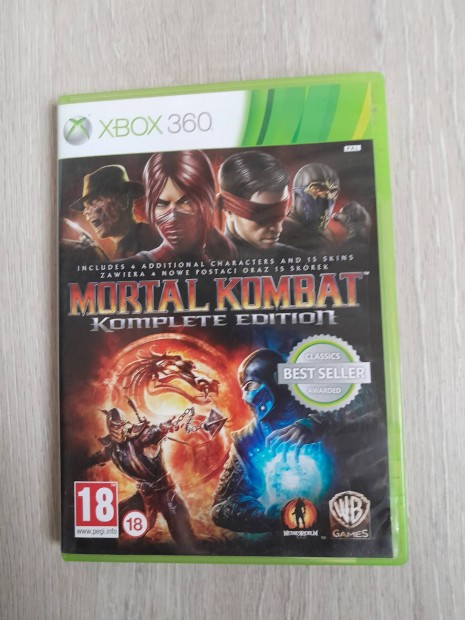 Mortal Kombat Komplete Edition Xbox 360 jtk - ritka