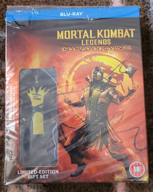 Mortal Kombat Legends Scorpion's Revenge Bluray Disc