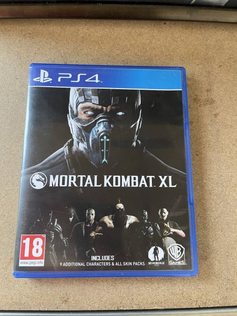 Mortal Kombat XL PS4 Playstation 4 hasznlt