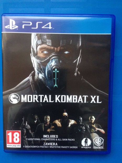 Mortal Kombat XL ps4-PS5 jtk elad-csere "