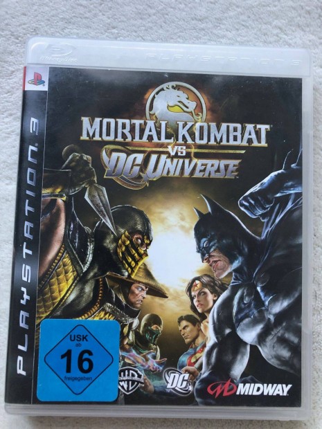 Mortal Kombat vs DC Universe Ps3 Playstation 3 jtk