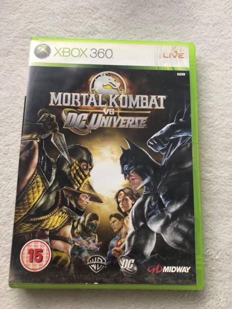 Mortal Kombat vs DC Universe Xbox 360 jtk