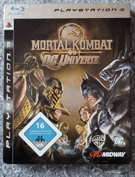 Mortal Kombat vs DC Universe ps3 Steelbook edition