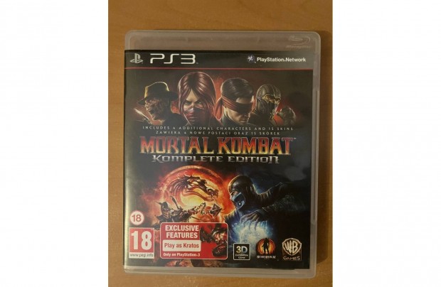 Mortal kombat : Komplete edition ps3-ra elad!