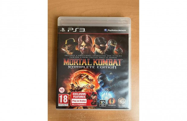 Mortal kombat komplete edition ps3-ra eladó!