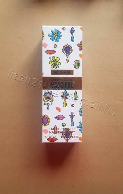 Moschino Cheap And Chic So Real női parfüm vadonatúj bontatlan fóliás
