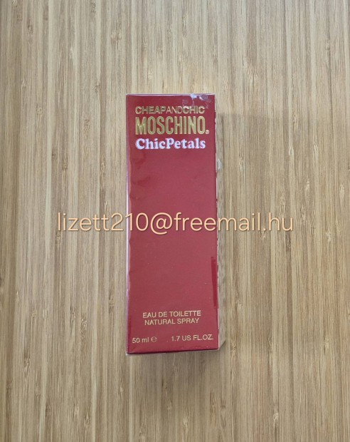 Moschino Cheap and Chic Petals női parfüm vadonatúj bontatlan fóliás