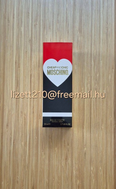 Moschino cheap and chic női parfüm vadonatúj bontatlan