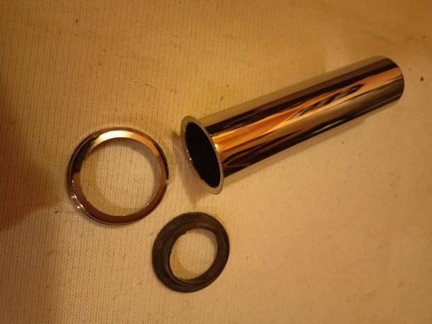 Mosd�szifon peremes kr�m hosszabb�t�cs� 12,2 cm