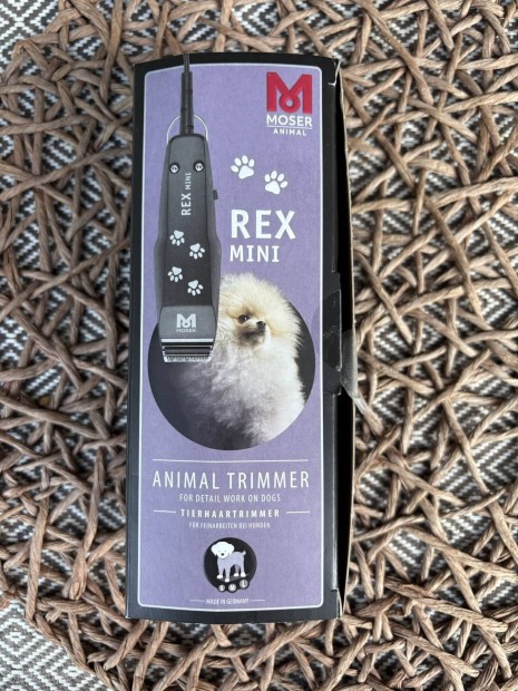 Moser rex mini állatnyíró