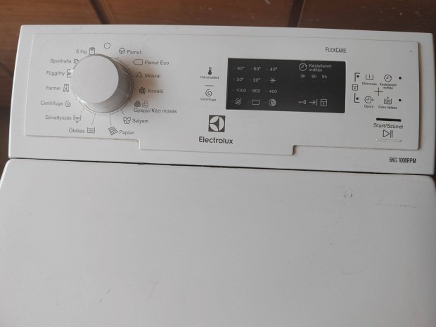 Mosgp Electrolux felltlts, hibtlan mkdssel elad