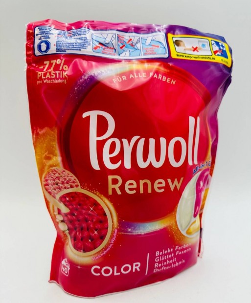 Mosókpszula 40db-os Perwoll Renew Color