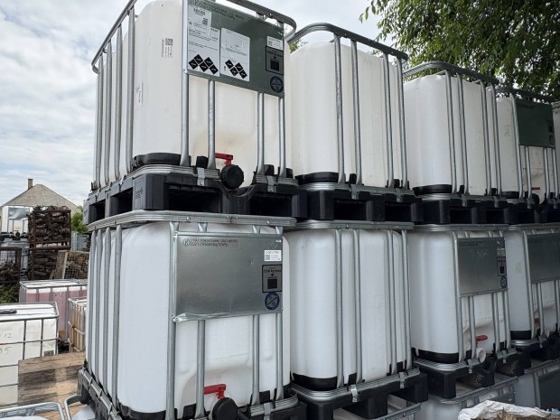 Mosott lelmiszer-ipari tiszta 640 literes IBC tartly
