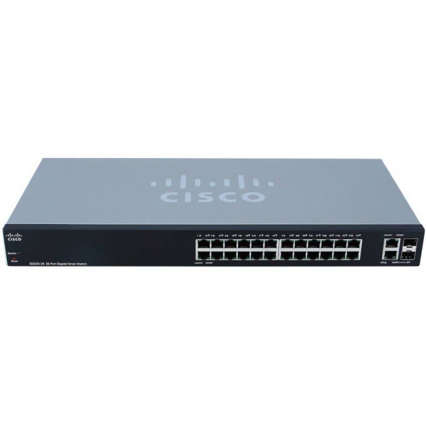 Most figyeljen! Cisco SG220-26-K9 50 portos switch szmlval, garanci