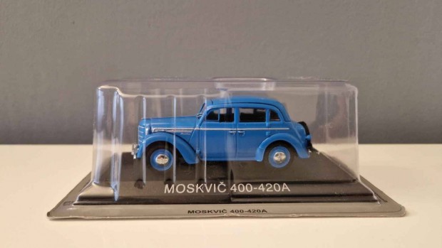 Moszkvics 400-420A CCCP 1:43 1/43 modell kisaut Legends Opel Kadett