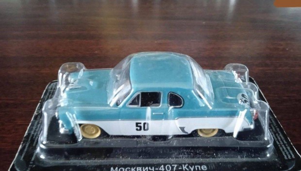 Moszkvics 403 rally kisauto modell 1/43 Elad