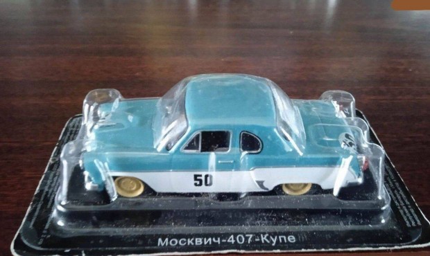 Moszkvics 403 rally kisauto modell 1/43 Elad