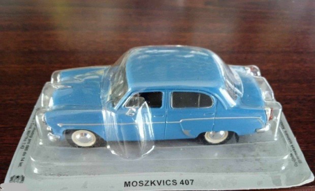 Moszkvics 407 kisauto modell 1/43 Elad