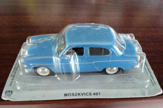Moszkvics 407 kisauto modell 1/43 Elad