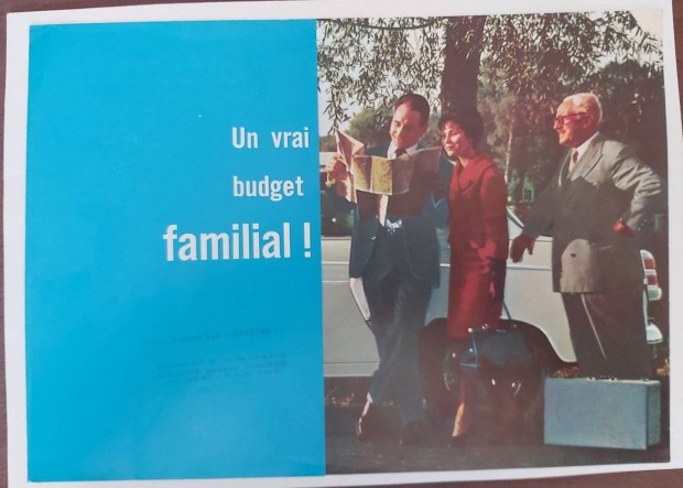 Moszkvics Scaldia 403 eredeti prospektus 