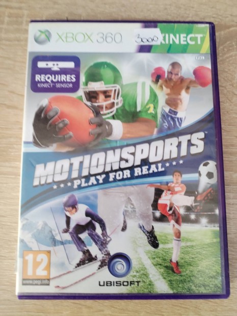 Motionsports kinectes Xbox 360 jtk 