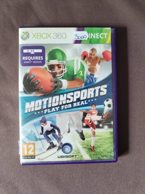 Motionsports kinectes Xbox 360 jtk 