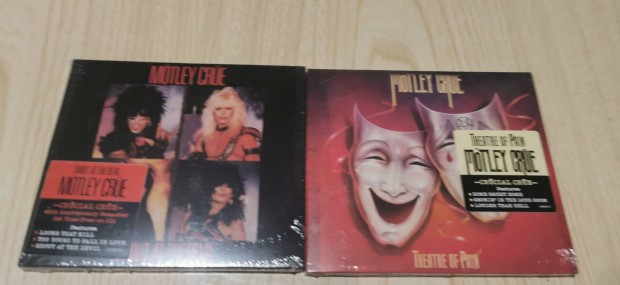 Mötley Crue cd lemezek.
