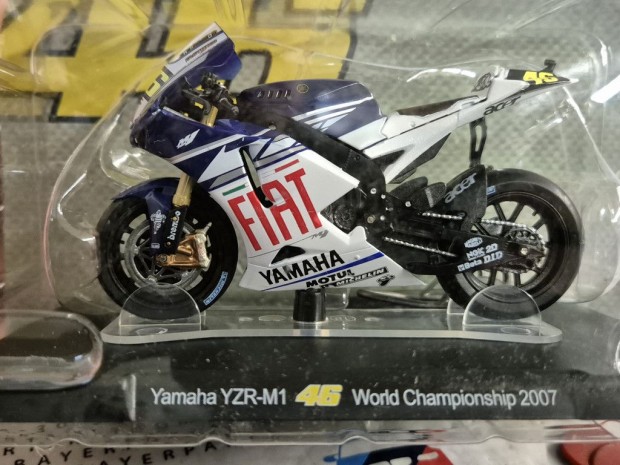 MotoGP - Yamaha YZR M1 #46 (2007) - Valentino Rossi -  Edicola - 1:18