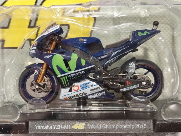 MotoGP - Yamaha YZR M1 #46 (2015) - Valentino Rossi -  Edicola - 1:18