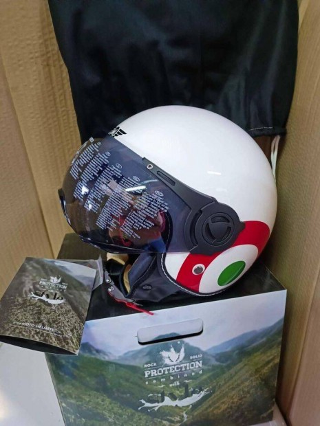 Moto Helmets H44 Italy jet sisak, buksisak
