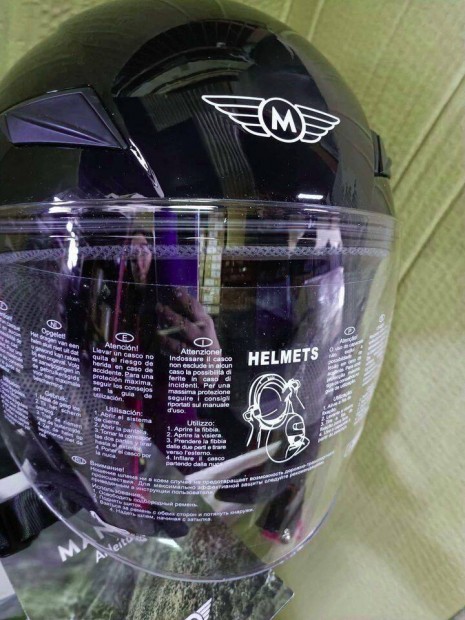Moto Helmets U52 Bukó sisak 3 féle