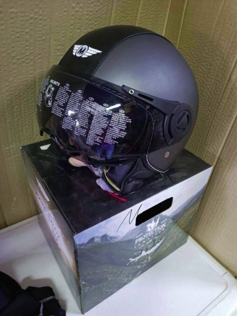Moto helmets H44 Vintage jet buk sisak 2 szn