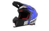 Motocross Sisak Doppler Fekete / Fehér / Kék S