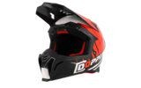 Motocross bukósisak Doppler Fekete / Fehér / Piros M