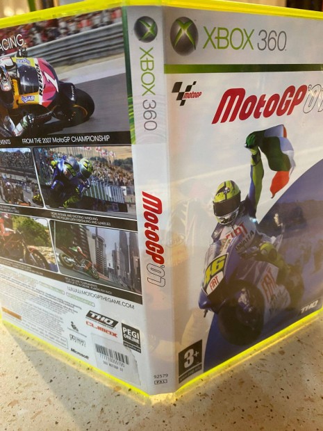 Motogp 07 - eredeti xbox360 jtk