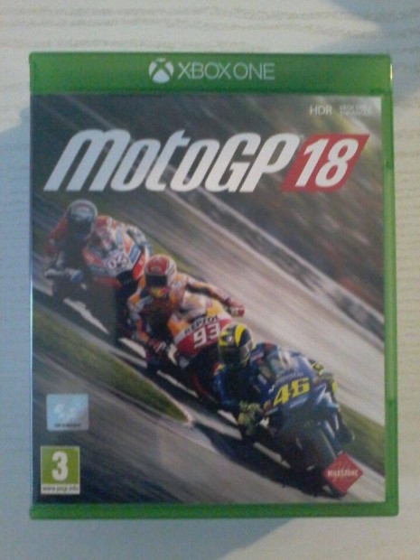 Motogp 18 Xbox 1 jtk elad.(nem postzom)