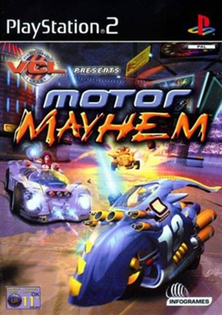 Motor Mayhem eredeti Playstation 2 jtk