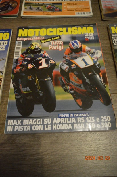 Motor Rev s olasz motoros jsgok, magazinok