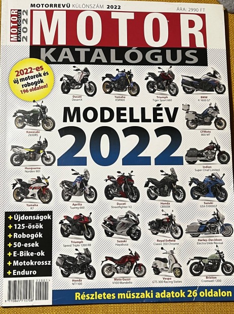 Motor katalgus 2022