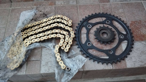 Motor lánc szett- komplett ( DID - Arany )